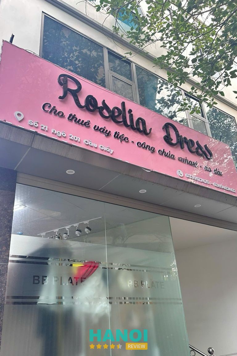Roselia Dress - shop cho thuê váy ở Cầu Giấy