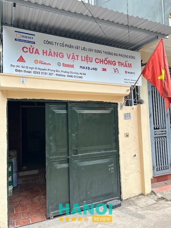 Cửa hàng Sika chống thấm Phương Đông tại Cầu Giấy