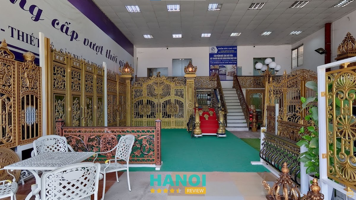 FACO cổng nhôm đúc Hà Nội