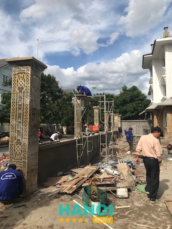 Mẫu cổng nhôm đúc An Bình
