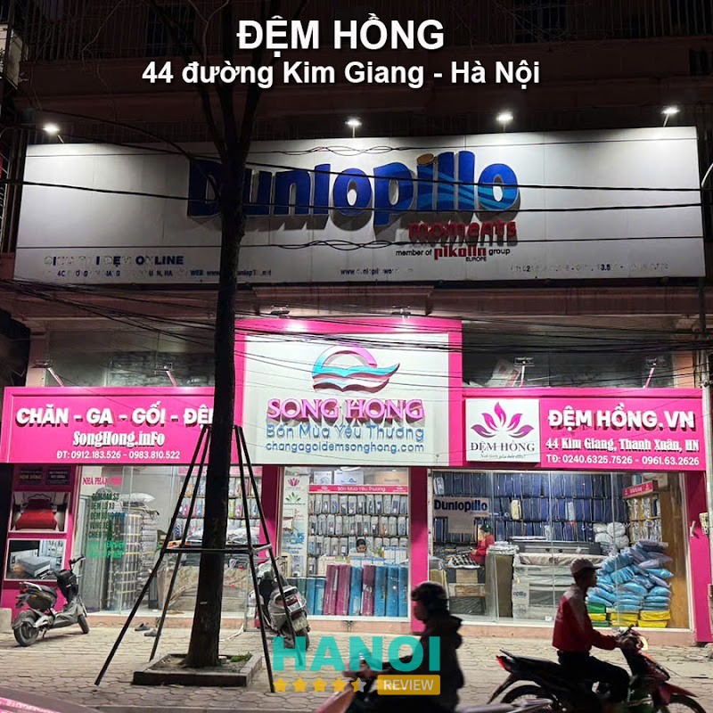 Đệm Hồng - Nệm và Chăn Ga Gối Hà Nội