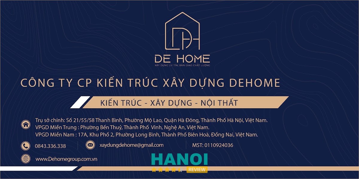 Kiến Trúc Dehome tại Hà Đông