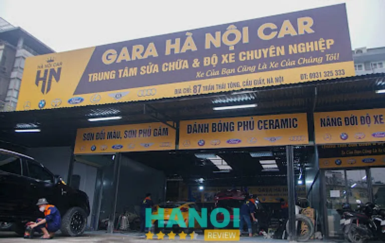 Gara ô tô HaNoiCar: 87 Trần Thái Tông, P. Cầu Giấy