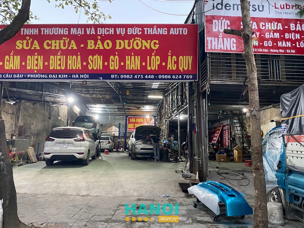 Xe được tiếp nhận tại Đức Thắng Auto Hà Nội