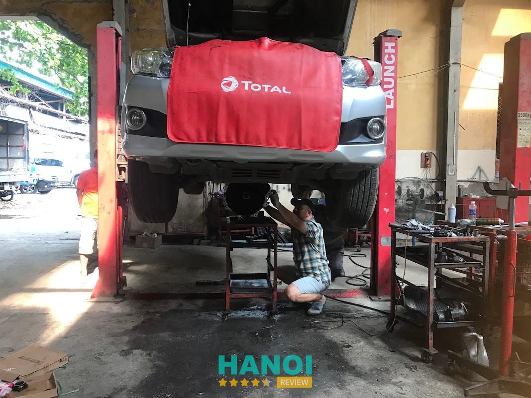 Dịch vụ chăm sóc xe tại Gara Tuấn Thiện
