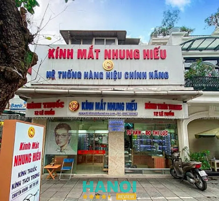 Kính Mắt Nhung Hiếu: 12 Lê Duẩn, P. Ba Đình