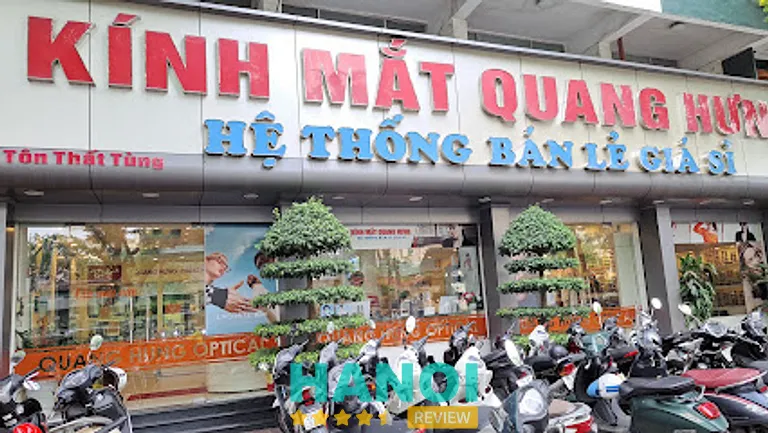 Kính mắt Quang Hưng: 20 Tôn Thất Tùng, P. Kim Liên