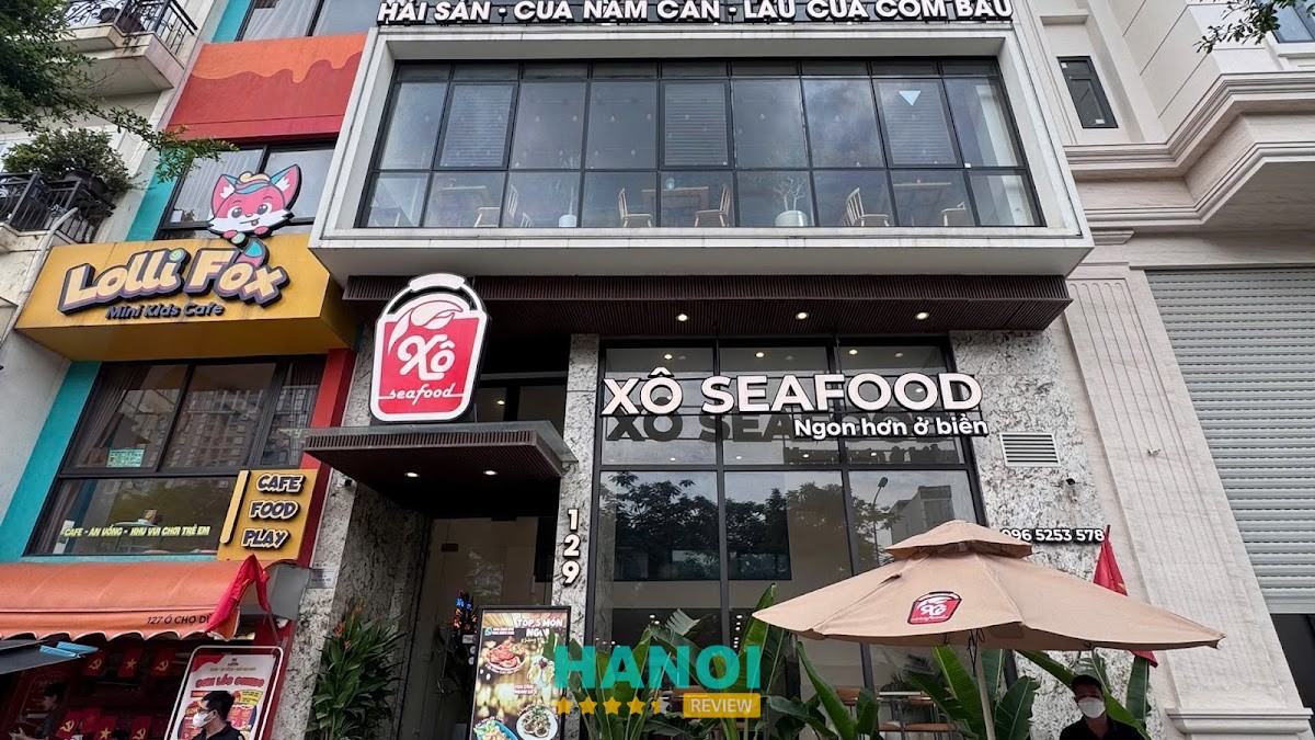 Không gian Hải sản Xô Seafood tại Đống Đa