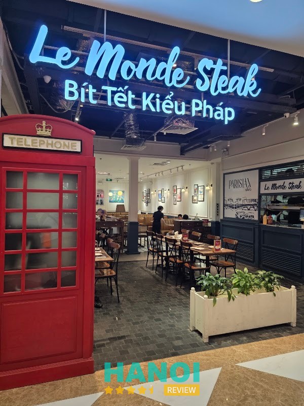 Le Monde Steak Vincom Times City