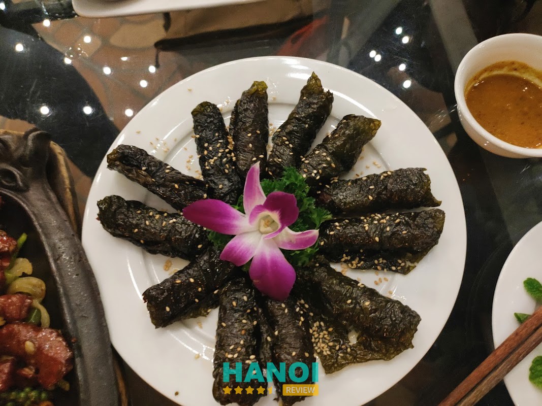 Món trâu tại Trâu Ngon Quán Bùi Thị Xuân
