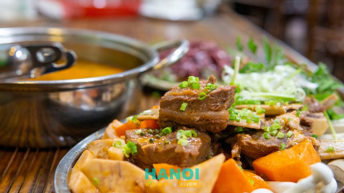 Món trâu tại Trâu Kinh Bắc Thành Thái
