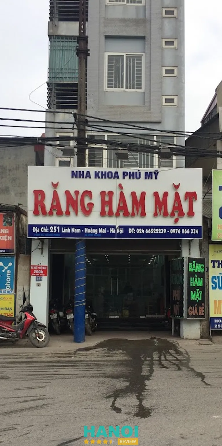 Phòng Khám Nha khoa Phú Mỹ: 251 Lĩnh Nam, Hoàng Mai