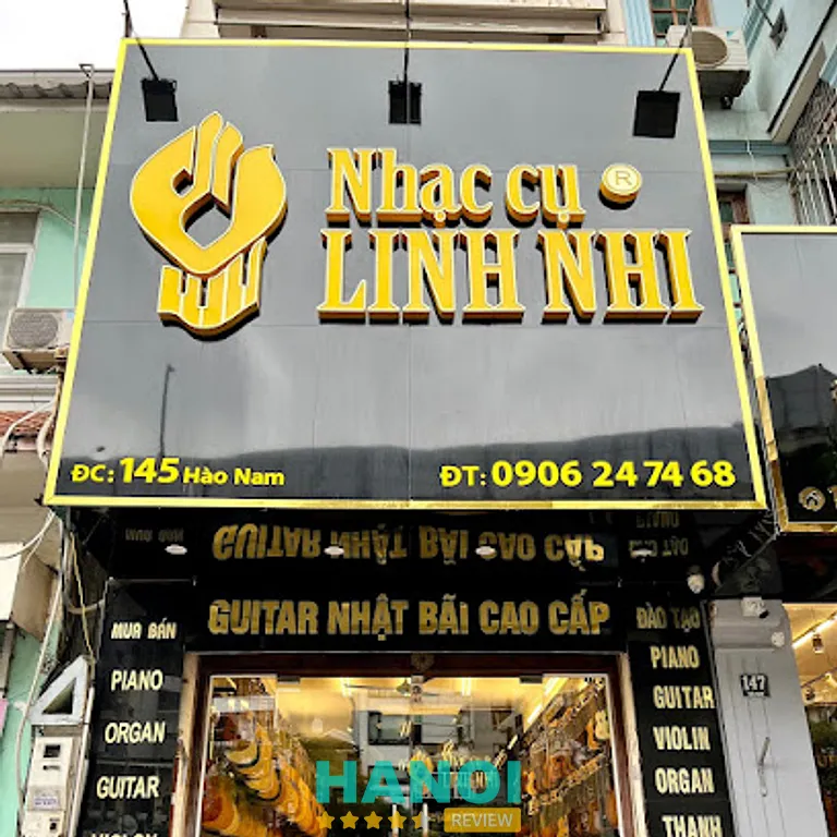 Nhạc cụ Linh Nhi: 145 Hào Nam, P. Ô Chợ Dừa