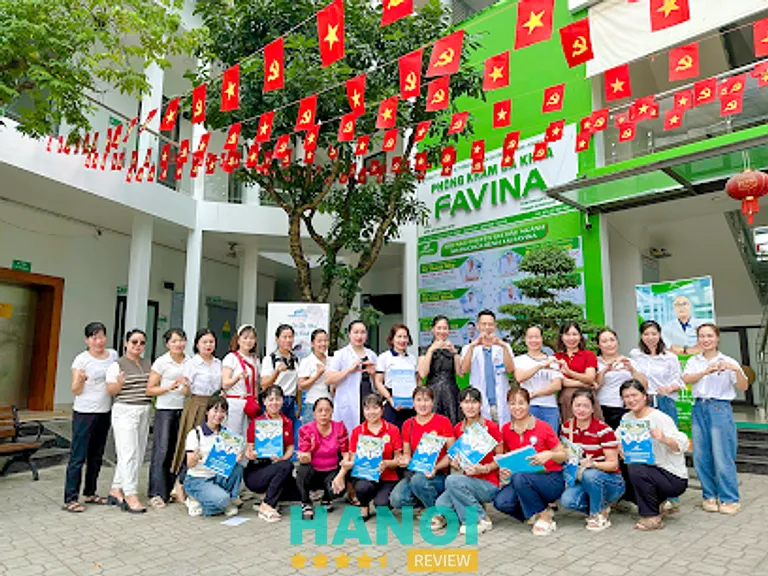 Phòng khám Đa khoa Favina: 135a Cầu Thanh Ấm, xã Vân Đình