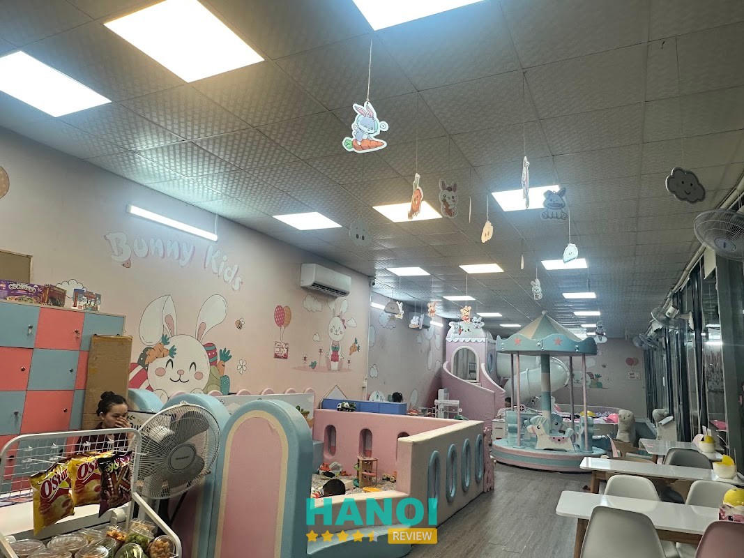 Quán cafe có khu vui chơi Bunny Kids