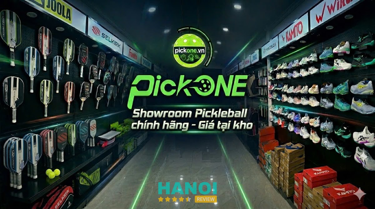 Vợt giày balo tại Pick One Hà Nội