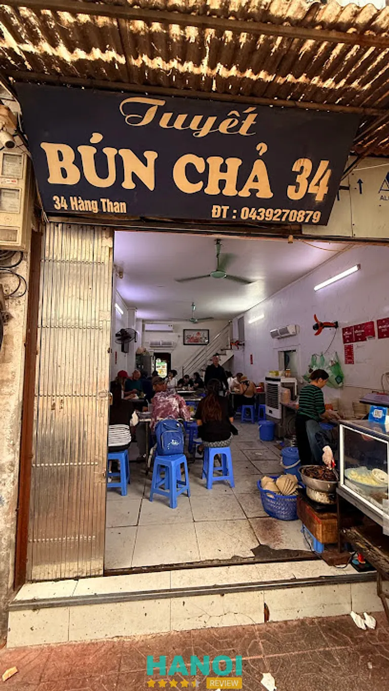 Bún Chả Tuyết 34 Hàng Than: Nơi lưu giữ hương vị truyền thống Hà Nội