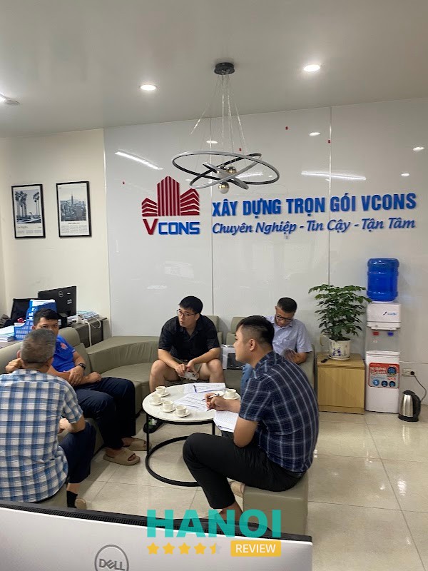 Thi công xây dựng tại VCONS