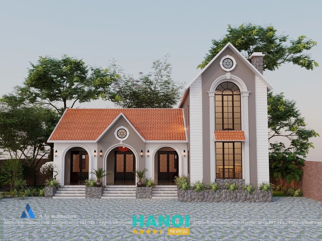 Mẫu công trình của Công ty Kiến Trúc Á Âu
